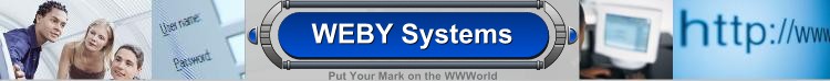 WEBY Systems Header